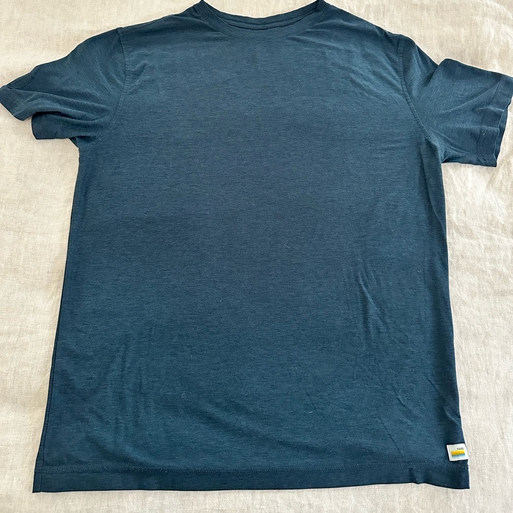 Vuori Strato Tech Tee - Navy Medium
